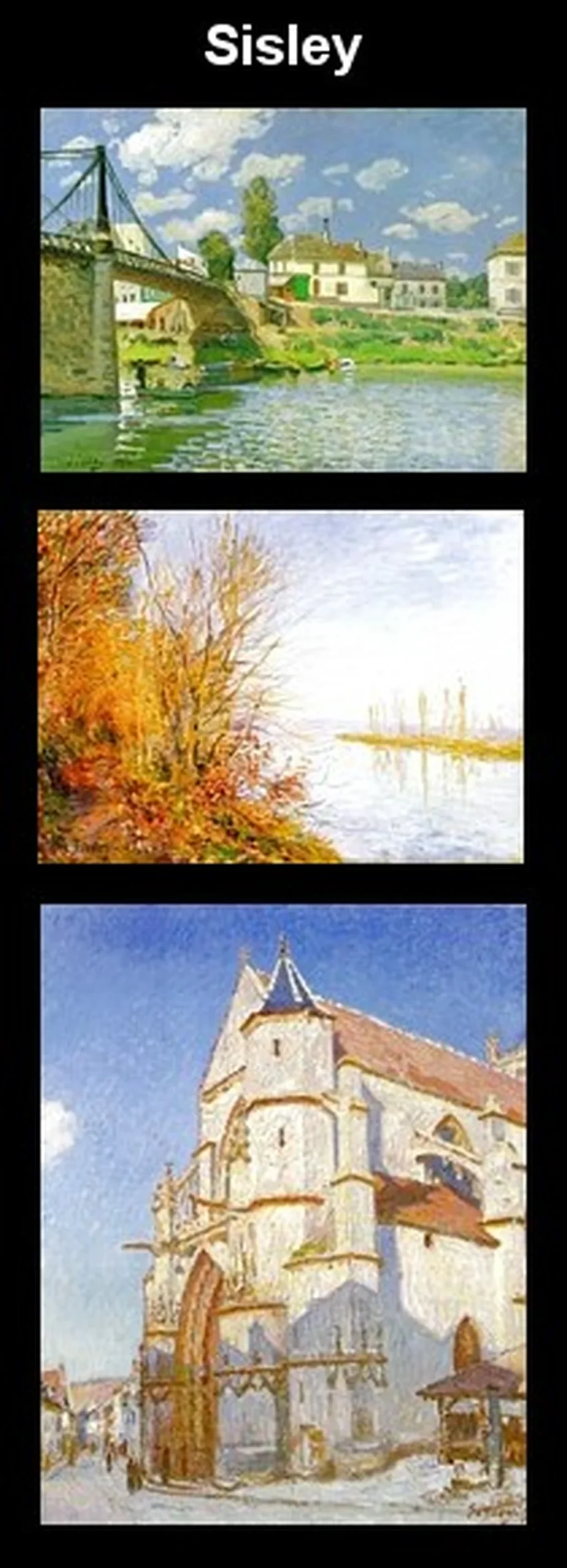 Tranh trường phái hội họa ấn tượng của Alfred Sisley tranh trường phái hội họa ấn tượng của Alfred Sisley với cảnh thiên nhiên