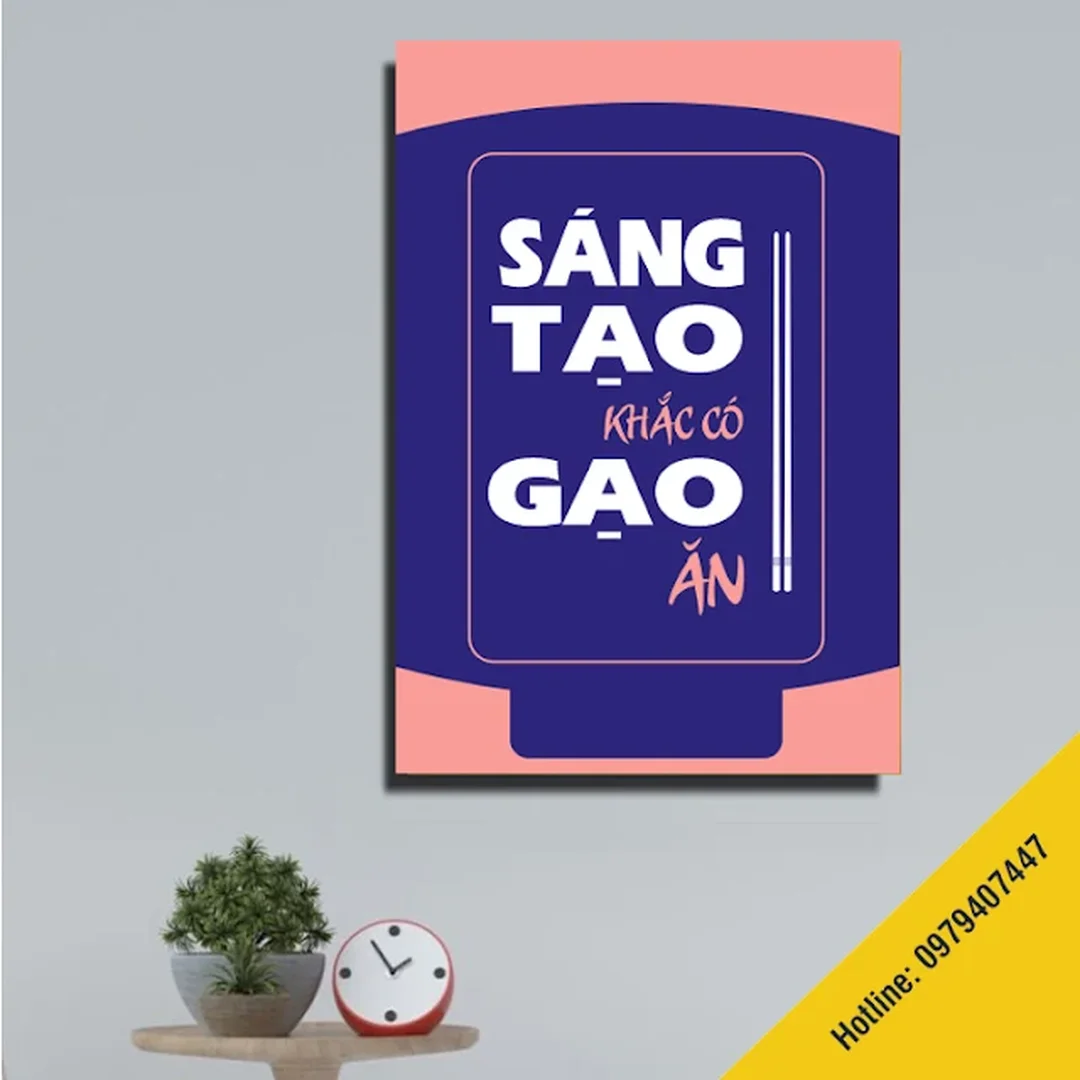 tranh văn phòng hà nội in theo yêu cầu cho công ty