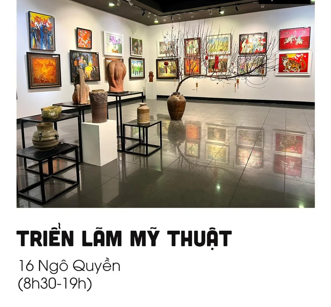 Triển lãm tranh nghệ thuật kết nối người xem với tác phẩm Triển lãm tranh nghệ thuật kết nối người xem với tác phẩm và không gian trưng bày