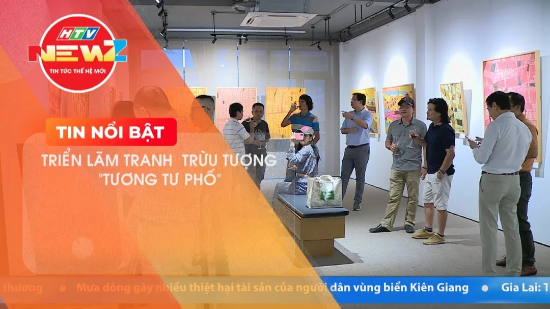 Triển lãm tranh trừu tượng Tương tư phố
