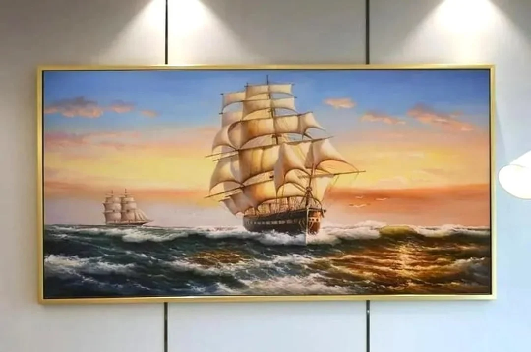 Tranh sơn dầu vẽ tay hợp tuổi Hợi năm 2026 tuổi hợi hợp tranh phong thủy gì với tranh sơn dầu vẽ tay