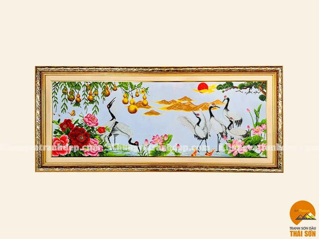 Khung tranh thêu khi vẽ khung tranh đẹp vẽ khung tranh đẹp với mẫu khung tranh thêu