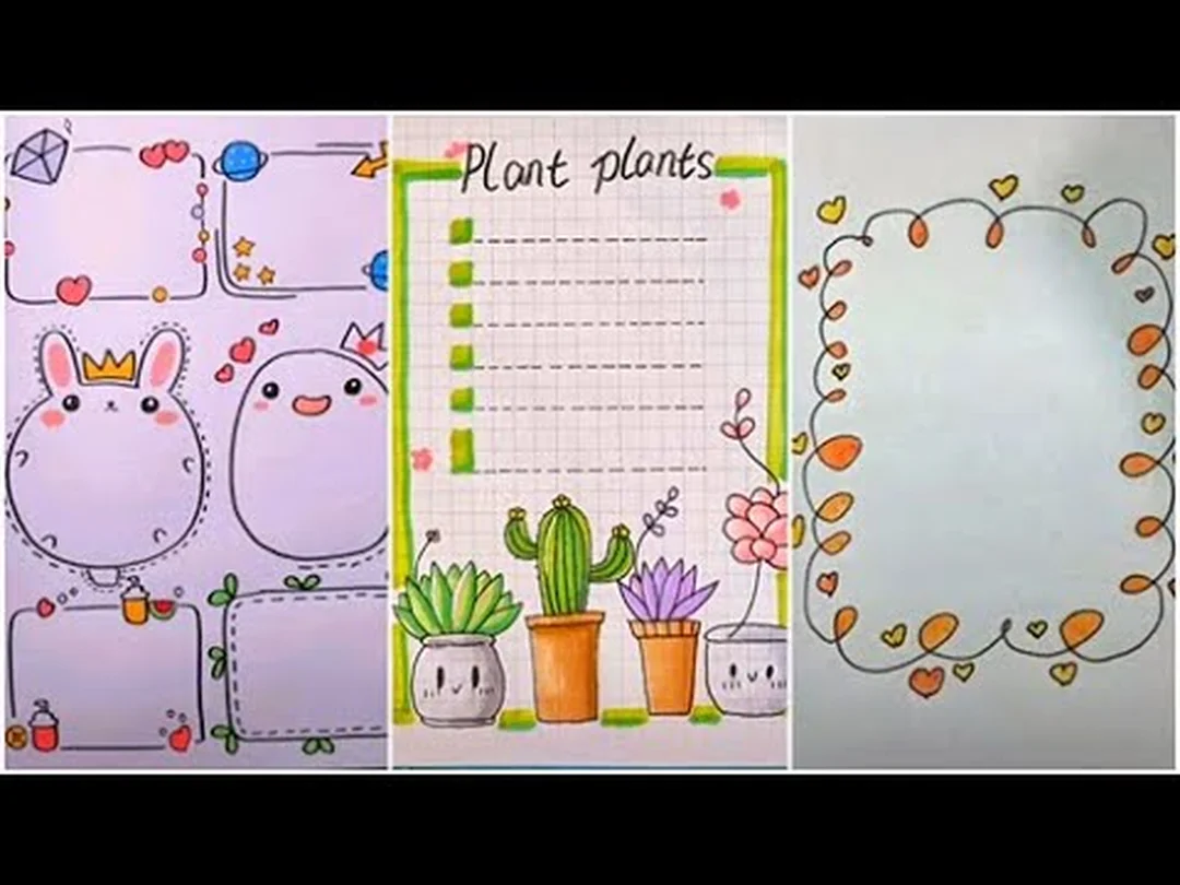 Minh họa vẽ khung tranh và bố trí khung vẽ khung tranh minh họa qua video hướng dẫn treo và bo khung