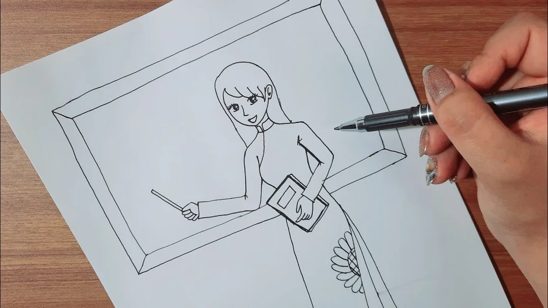 Các bước dựng mặt khi vẽ tranh chân dung cô giáo lớp 8 vẽ tranh chân dung cô giáo lớp 8 bằng các bước dựng khuôn mặt