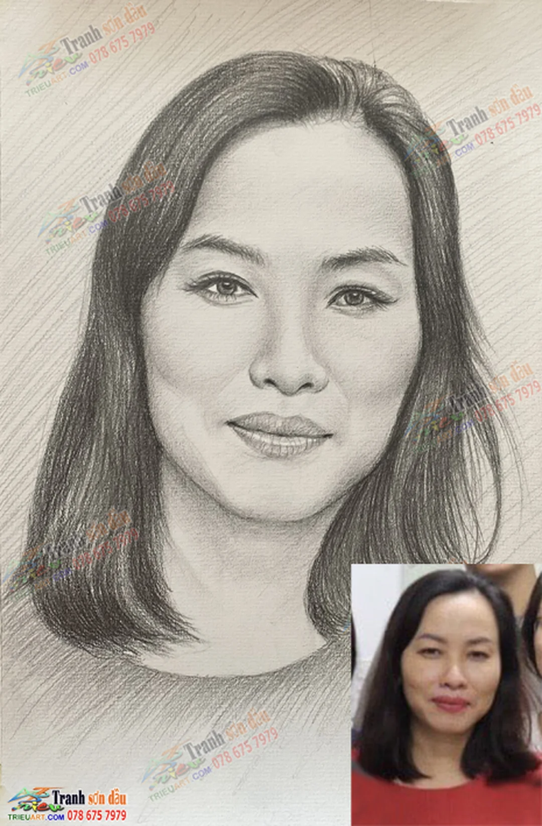 Vẽ tranh chân dung giá rẻ làm quà tặng vẽ tranh chân dung giá rẻ làm quà tặng từ ảnh cá nhân