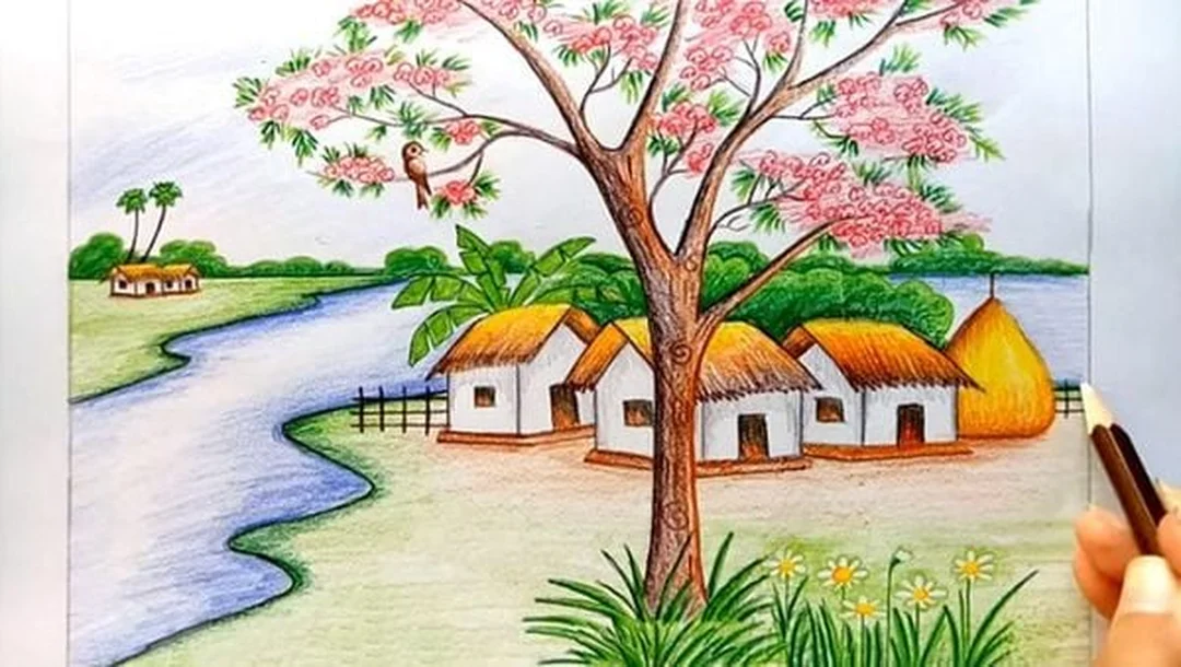 Vẽ tranh phong cảnh quê hương đẹp nhất theo phong cách sơn dầu vẽ tranh phong cảnh quê hương đẹp nhất theo phong cách sơn dầu