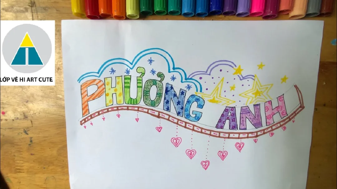 Chọn kiểu chữ khi vẽ tranh trang trí chữ vẽ tranh trang trí chữ theo phong cách typography hiện đại