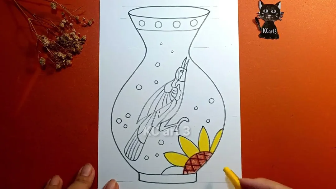 Quy trình vẽ tranh trang trí đồ vật bằng màu thủ công vẽ tranh trang trí đồ vật bằng màu thủ công