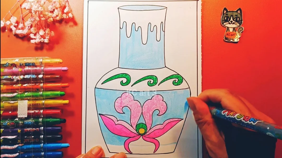 So sánh màu khi vẽ tranh trang trí đồ vật vẽ tranh trang trí đồ vật với màu acrylic marker
