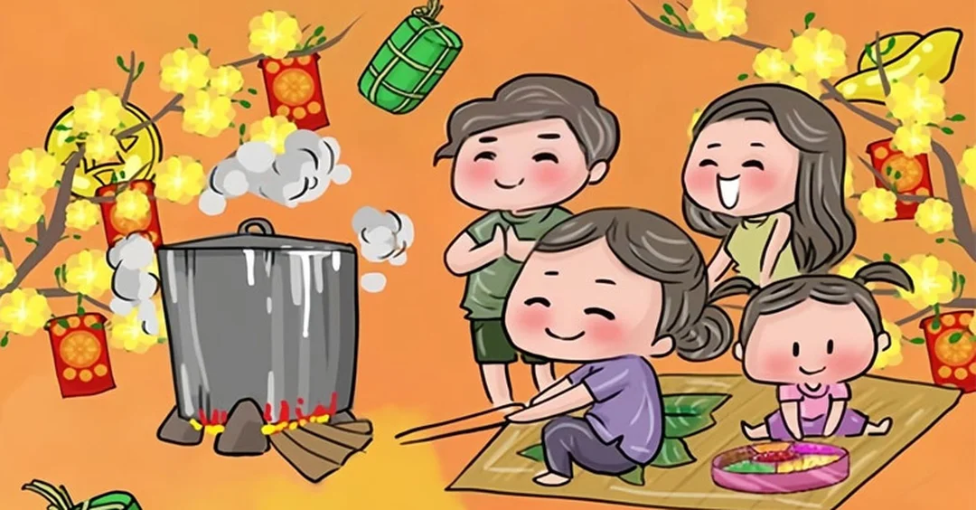 vẽ tranh trang trí ngày tết với nhiều ý tưởng mẫu tranh xuân