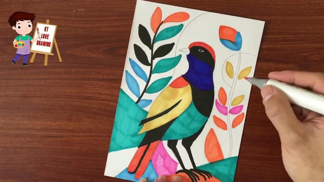 Vẽ tranh trang trí treo tường phòng học bằng canvas vẽ tranh trang trí treo tường phòng học bằng canvas