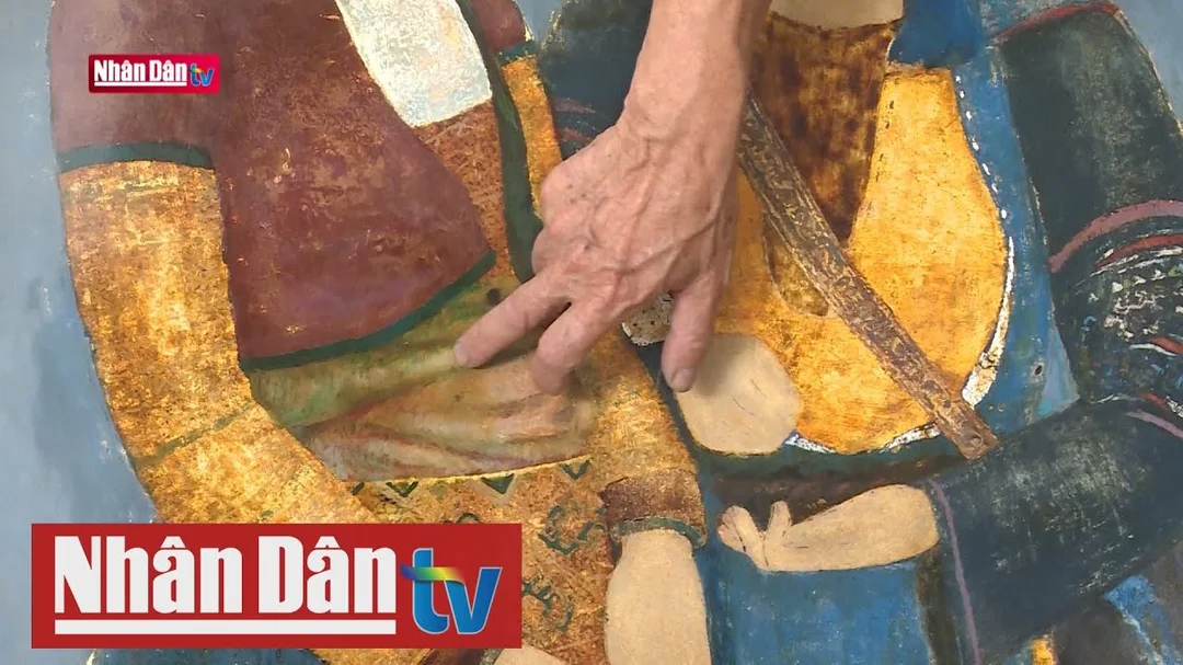 Video chất liệu truyền thống trong hội họa Việt Nam đương đại