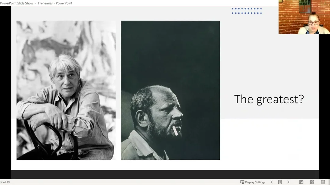 Video giải thích về Jackson Pollock và Willem de Kooning