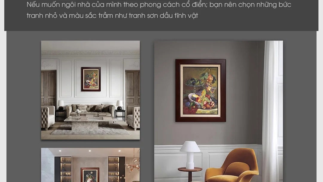 Video hướng dẫn chọn tranh treo phòng khách