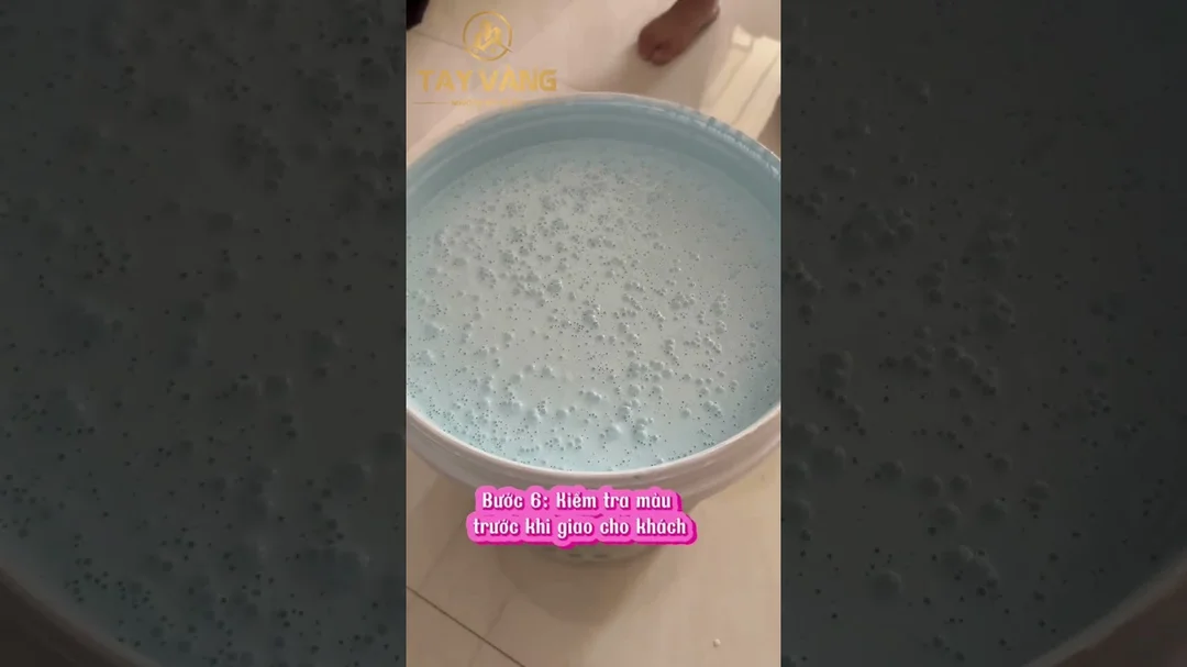Video hướng dẫn quy trình pha màu sơn thực tế