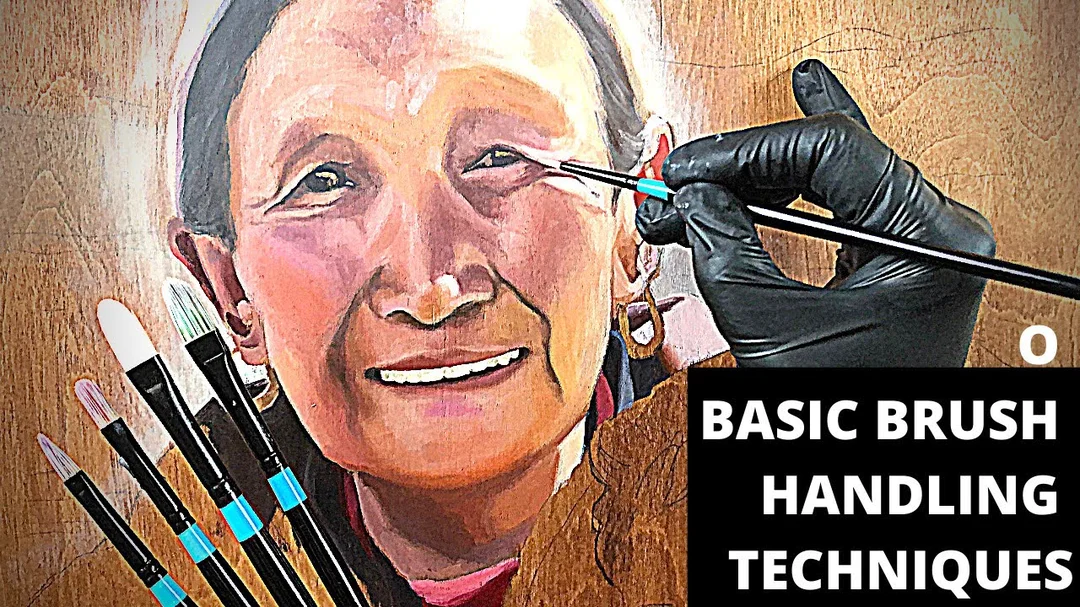 Video hướng dẫn thao tác các loại cọ vẽ sơn dầu cho người mới