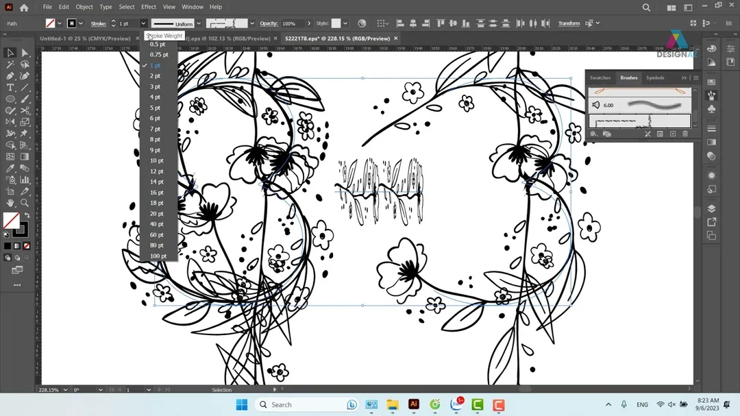 Video hướng dẫn trang trí tài liệu bằng Illustrator
