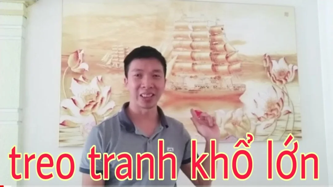 Video hướng dẫn treo tranh khổ lớn bằng hai đinh vít
