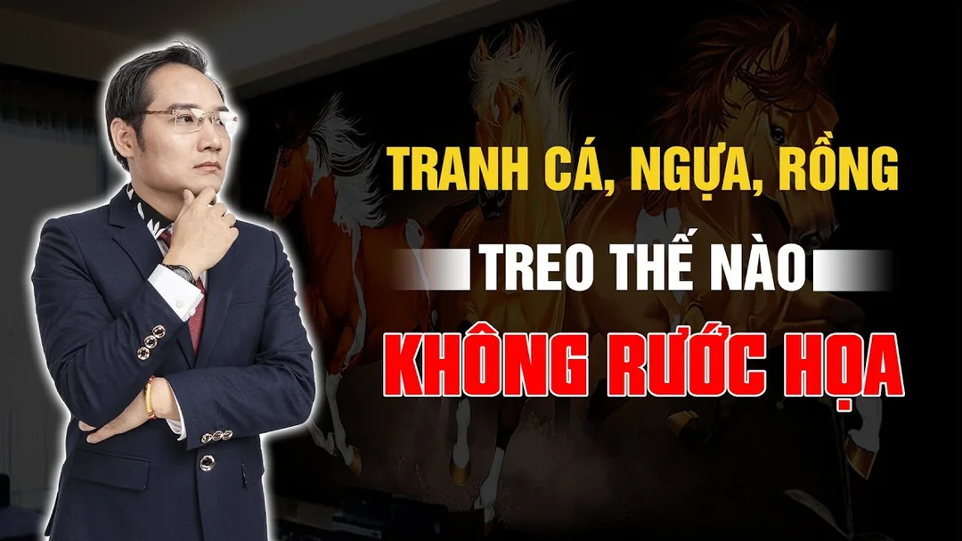 Video hướng dẫn treo tranh phong thủy phòng khách