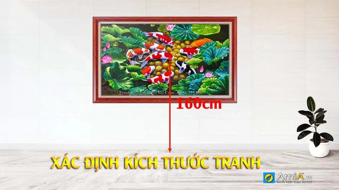 Video hướng dẫn xác định kích thước tranh treo tường