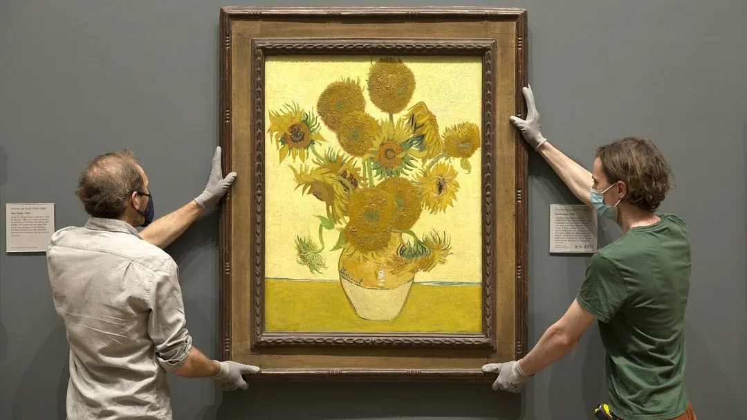 Video phân tích tranh hoa hướng dương của Van Gogh tại National Gallery