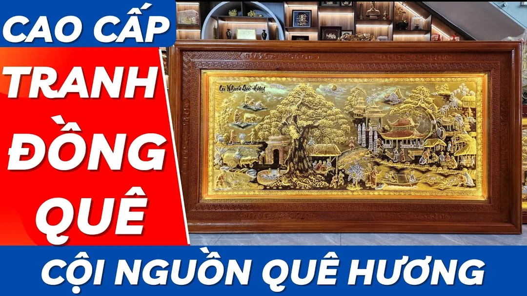 Video tranh đồng quê bằng đồng Cội Nguồn Quê Hương