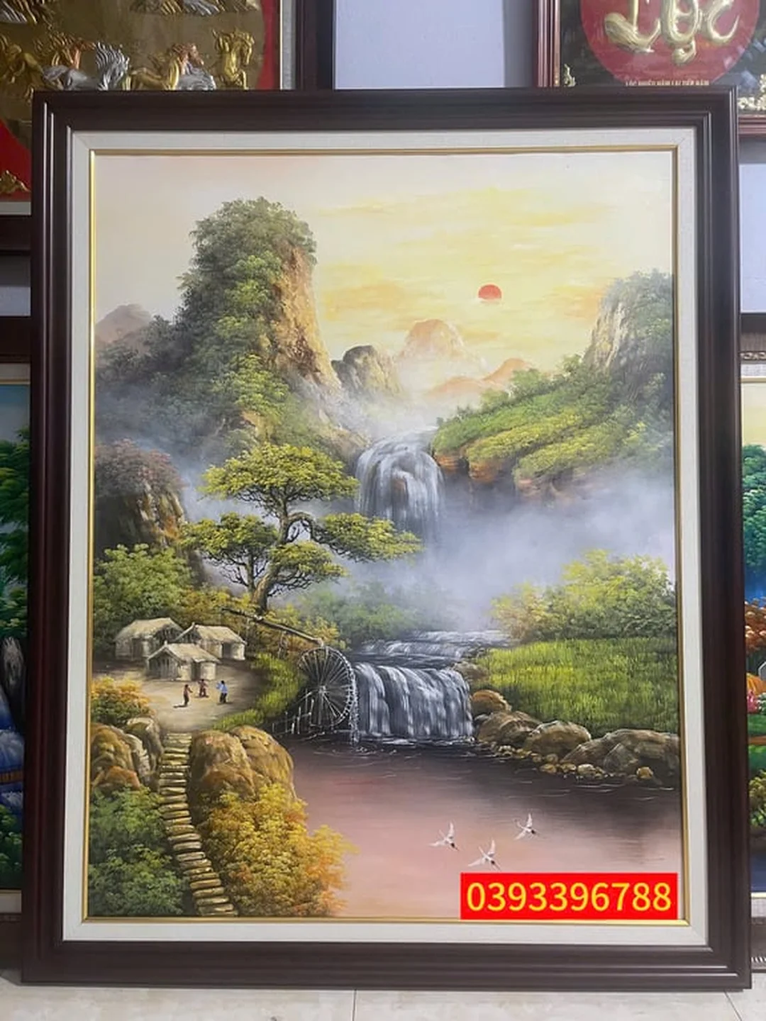 Xem tranh phong thủy sơn dầu vẽ tay cho phòng khách hiện đại xem tranh phong thủy sơn dầu vẽ tay cho phòng khách hiện đại