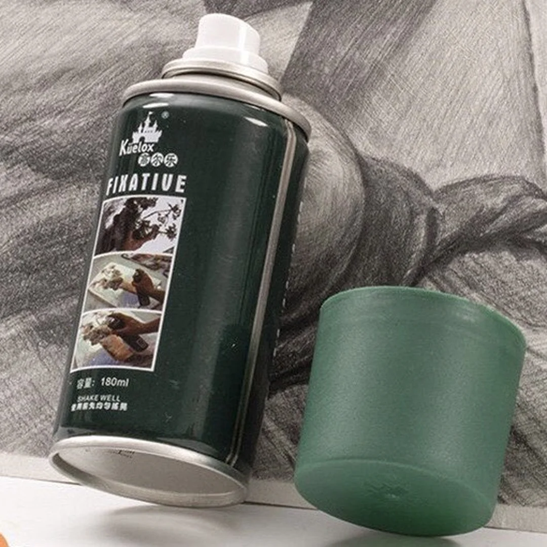Xịt bảo quản tranh Kuelox 180ml xịt bảo quản tranh Kuelox cho tranh chì và acrylic